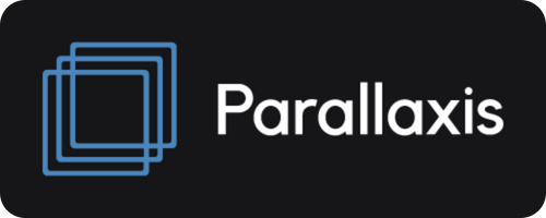 Volt Active Data + Parallaxis partnership logo